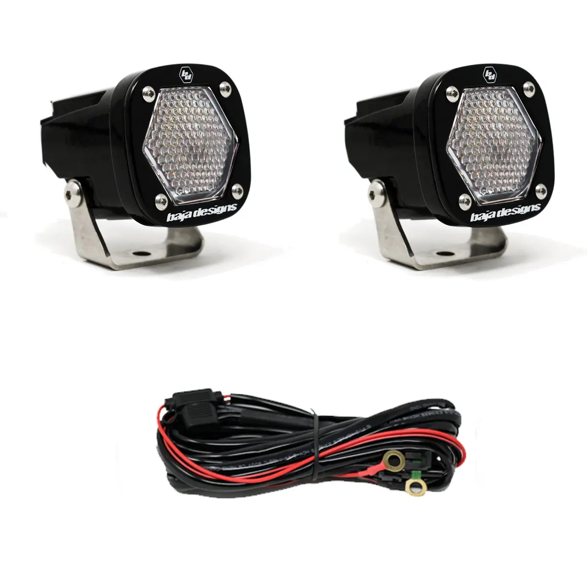 Baja Designs S1 Black Led Auxiliary Light Pod Pair 3