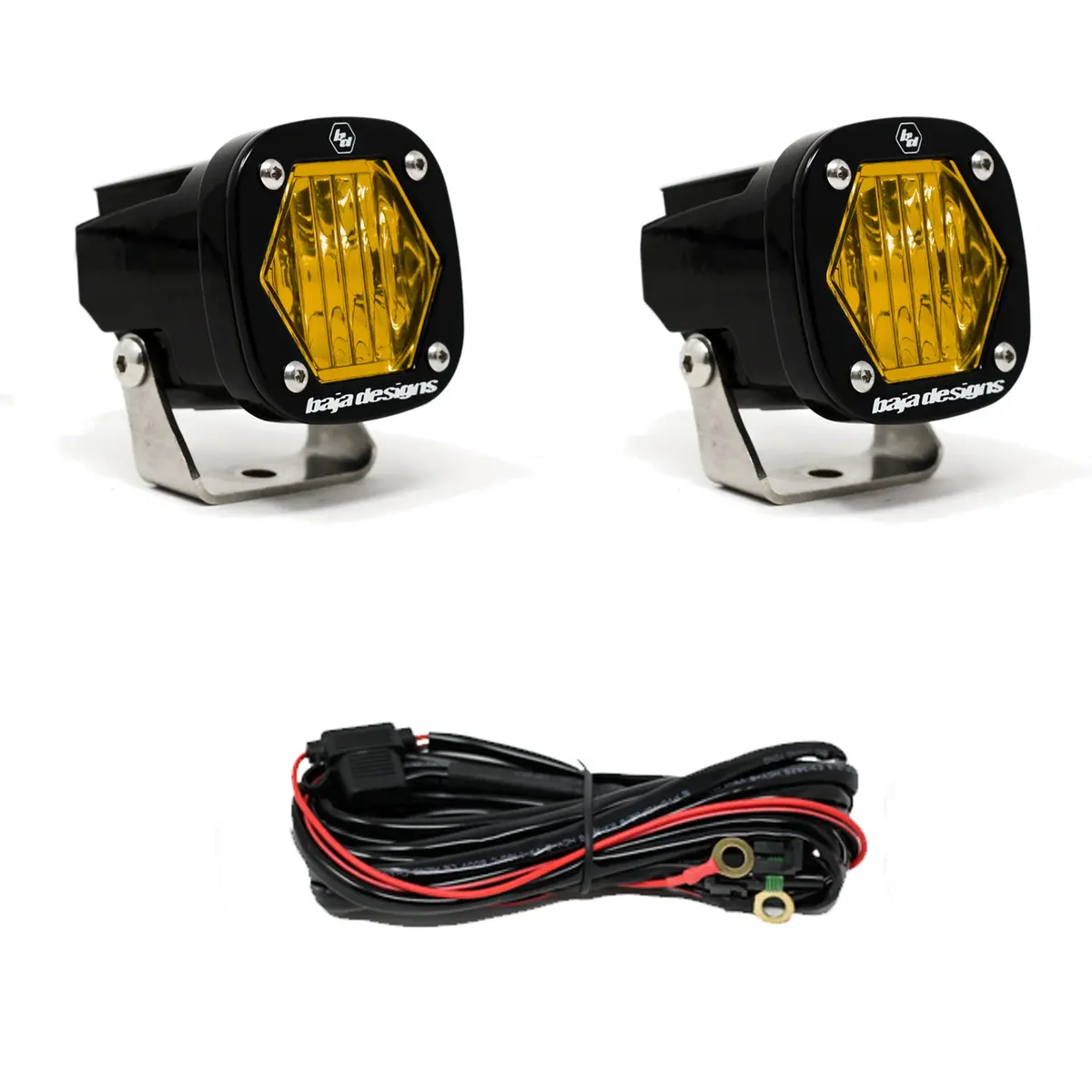 Baja Designs S1 Black Led Auxiliary Light Pod Pair 1