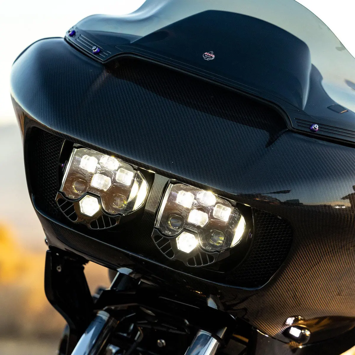 Baja Designs Dot Lp6 Led Headlight Kit 2015-23 Harley Davidson Road Glide 2