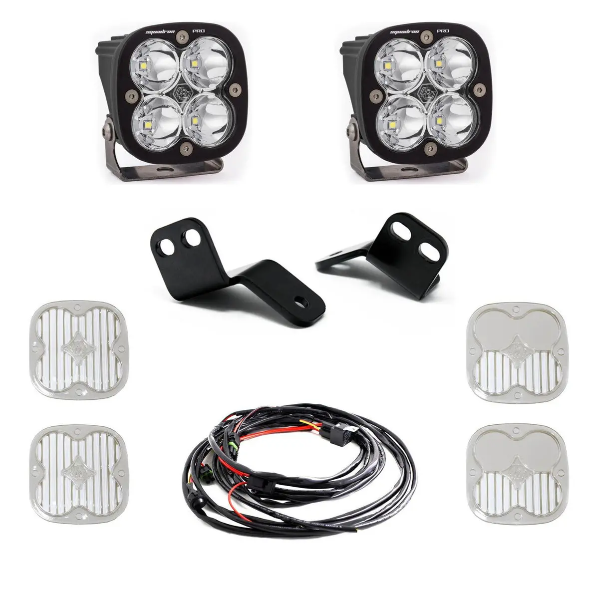 Baja Designs Squadron Pro A-Pillar Light Kit 2014+ Polaris Rzr Xp/Turbo 1