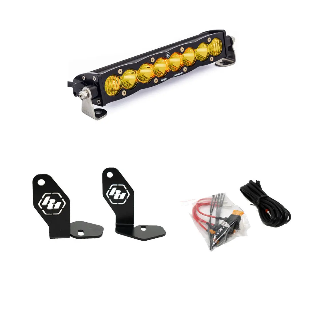 Baja Designs S8 10" Hood Mount Kit 2022-24 Polaris Rzr Pro R 1