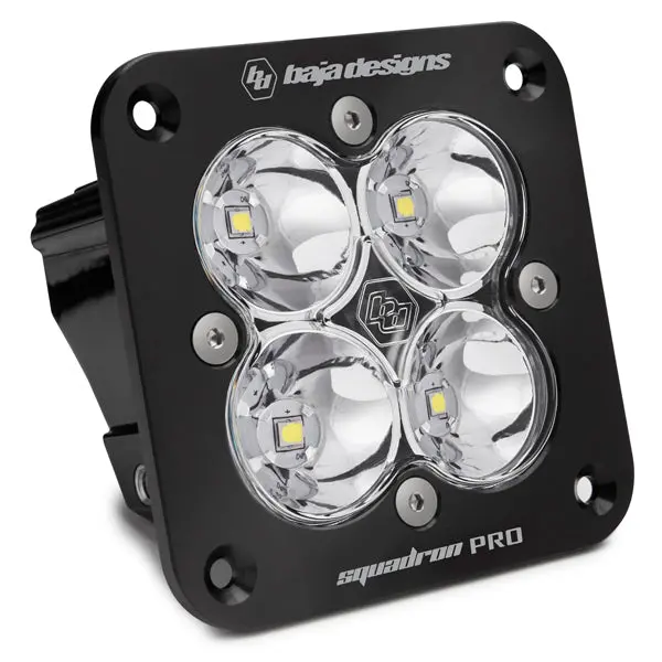 Baja Designs Squadron Pro Black Flush Mount Led Auxiliary Light Pod 1