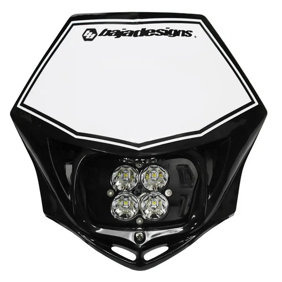 Baja Designs Squadron Pro D/C Universal Headlight Kit W/ Shell 4