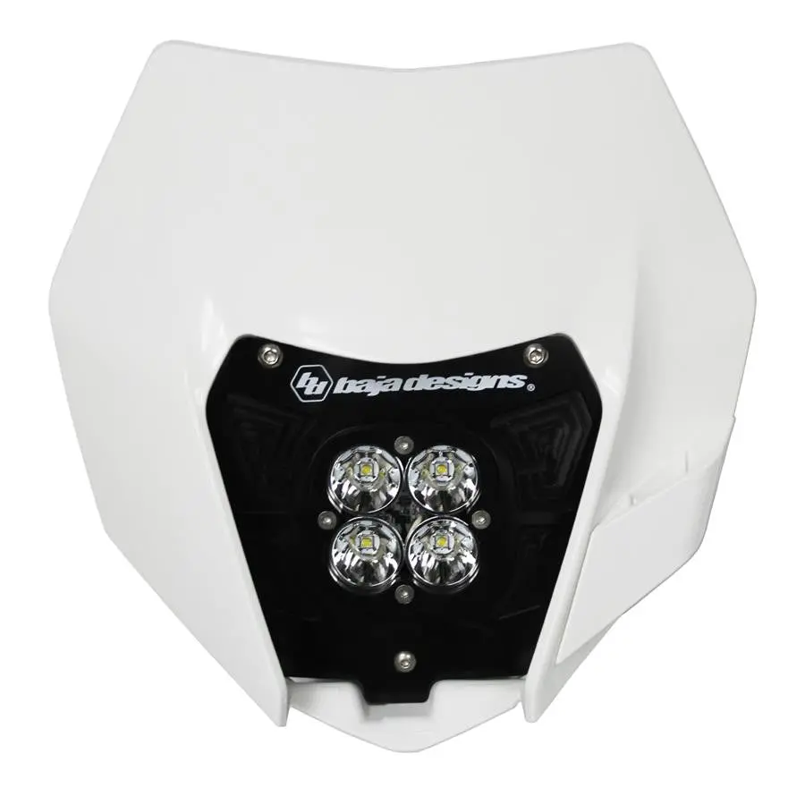 Baja Designs Squadron Pro A/C Headlight Kit W/ Shell 2013-16 Ktm 250/300 1