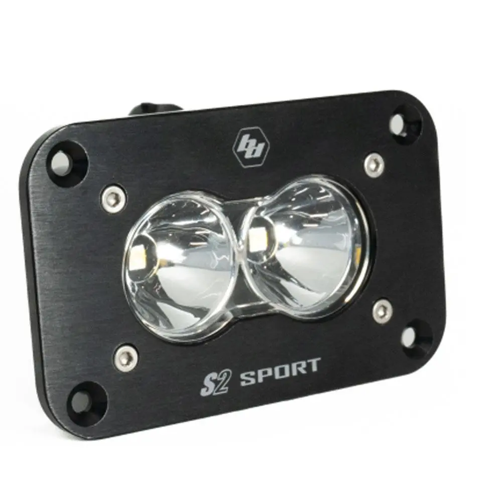 Baja Designs S2 Sport Black Flush Mount Led Auxiliary Light Pod 1