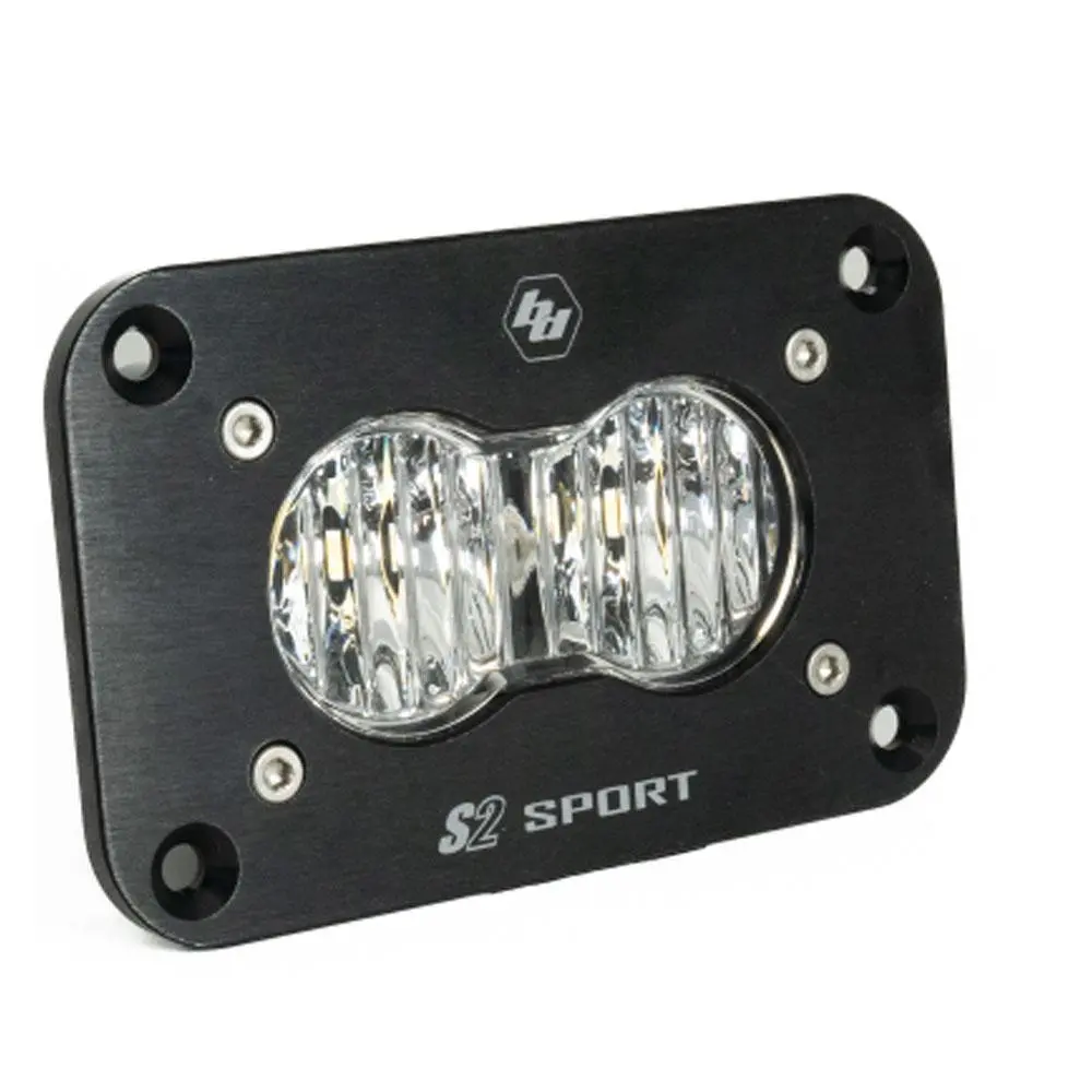 Baja Designs S2 Sport Black Flush Mount Led Auxiliary Light Pod 5