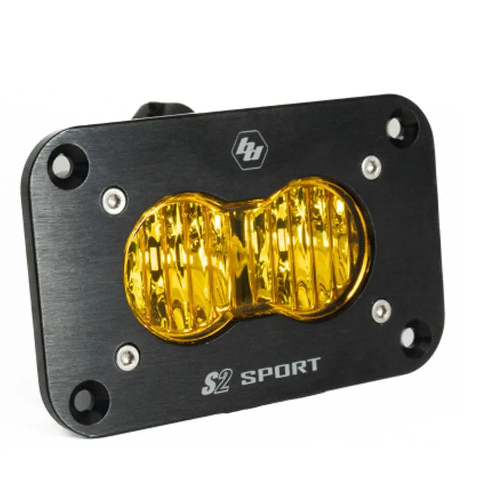 Baja Designs S2 Sport Black Flush Mount Led Auxiliary Light Pod 7