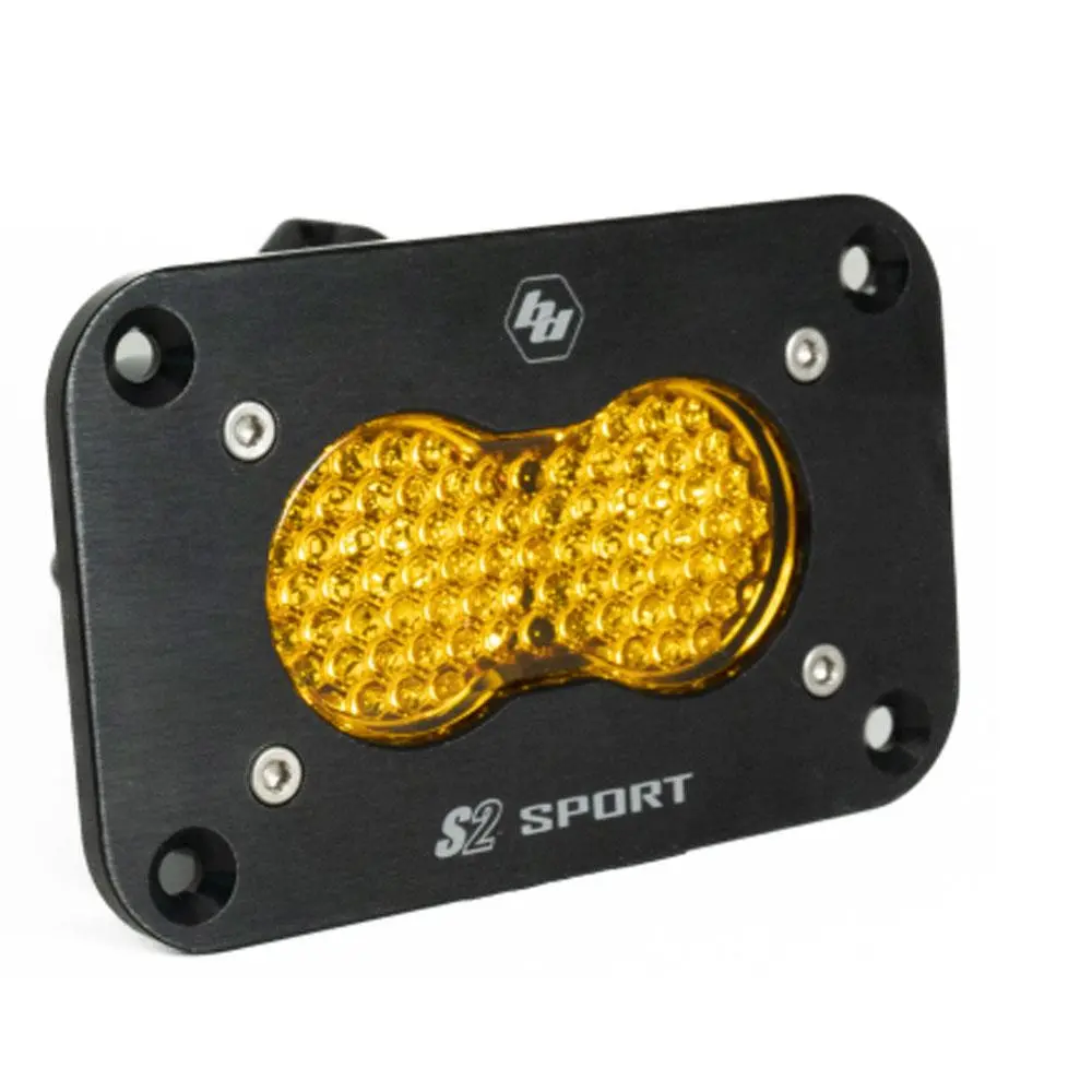 Baja Designs S2 Sport Black Flush Mount Led Auxiliary Light Pod 8