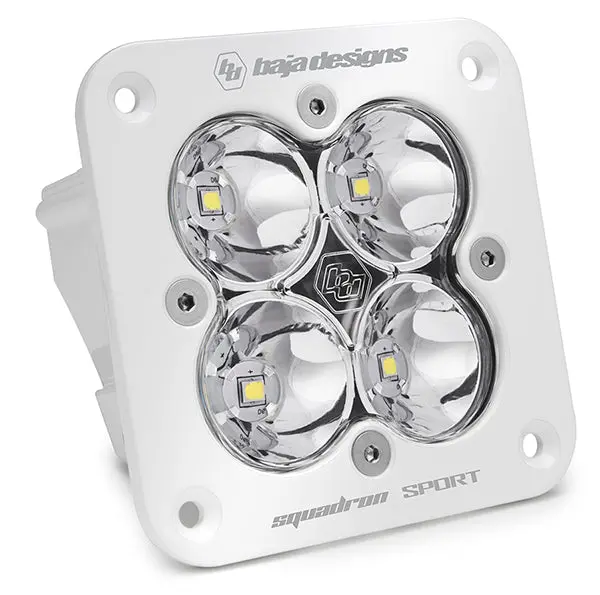 Baja Designs Squadron Sport White Flush Mount Led Auxiliary Light Pod 1