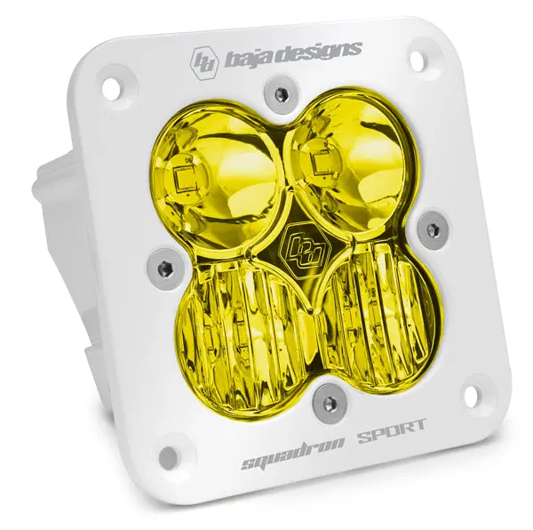 Baja Designs Squadron Sport White Flush Mount Led Auxiliary Light Pod 1