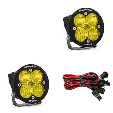 Baja Designs Squadron-R Sport Black Led Auxiliary Light Pod Pair 1