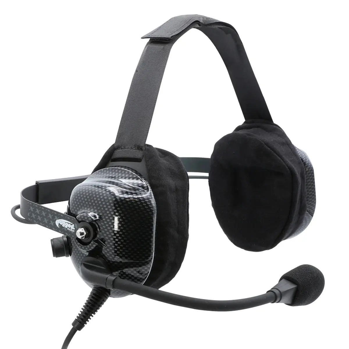 Rugged Radios Ultimate Alpha Audio Stereo Headset With Volume Control (Oth And Bth) 2