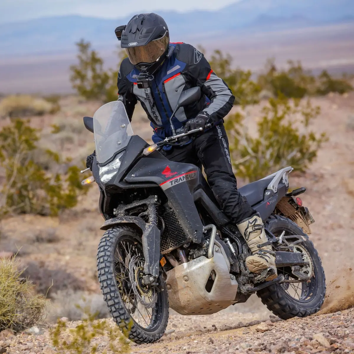 Shoei Hornet X2 Solid Adv/Dualsport Helmet 12