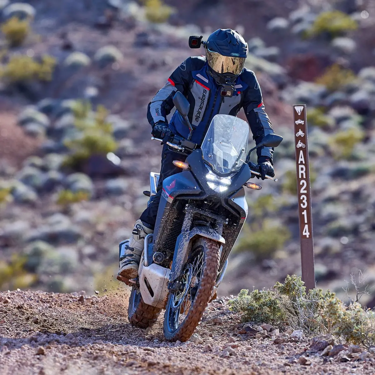 Shoei Hornet X2 Solid Adv/Dualsport Helmet 10