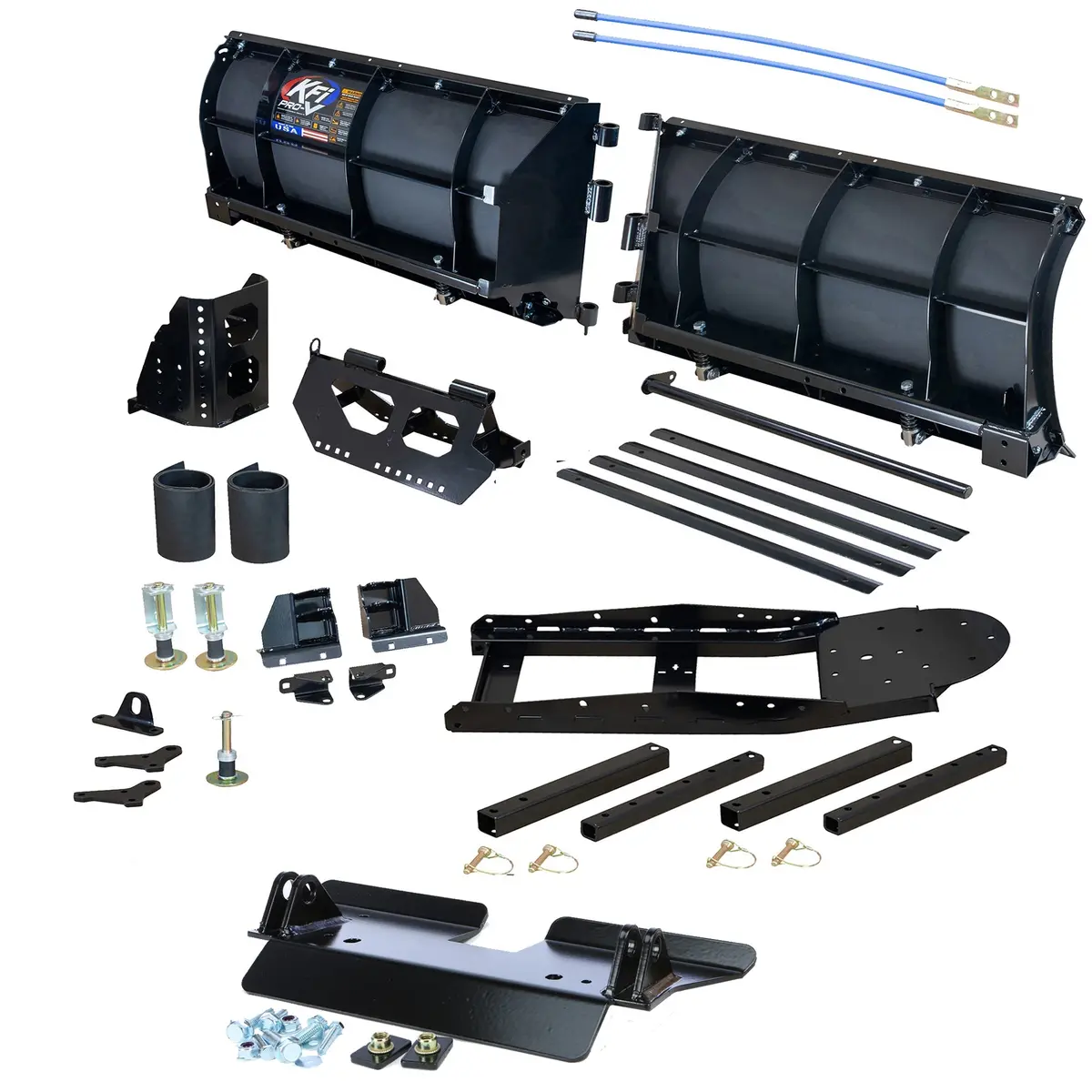 Kfi 80" Pro-V Snowplow Kit Fits 2010-2020 Can-Am Commander 1
