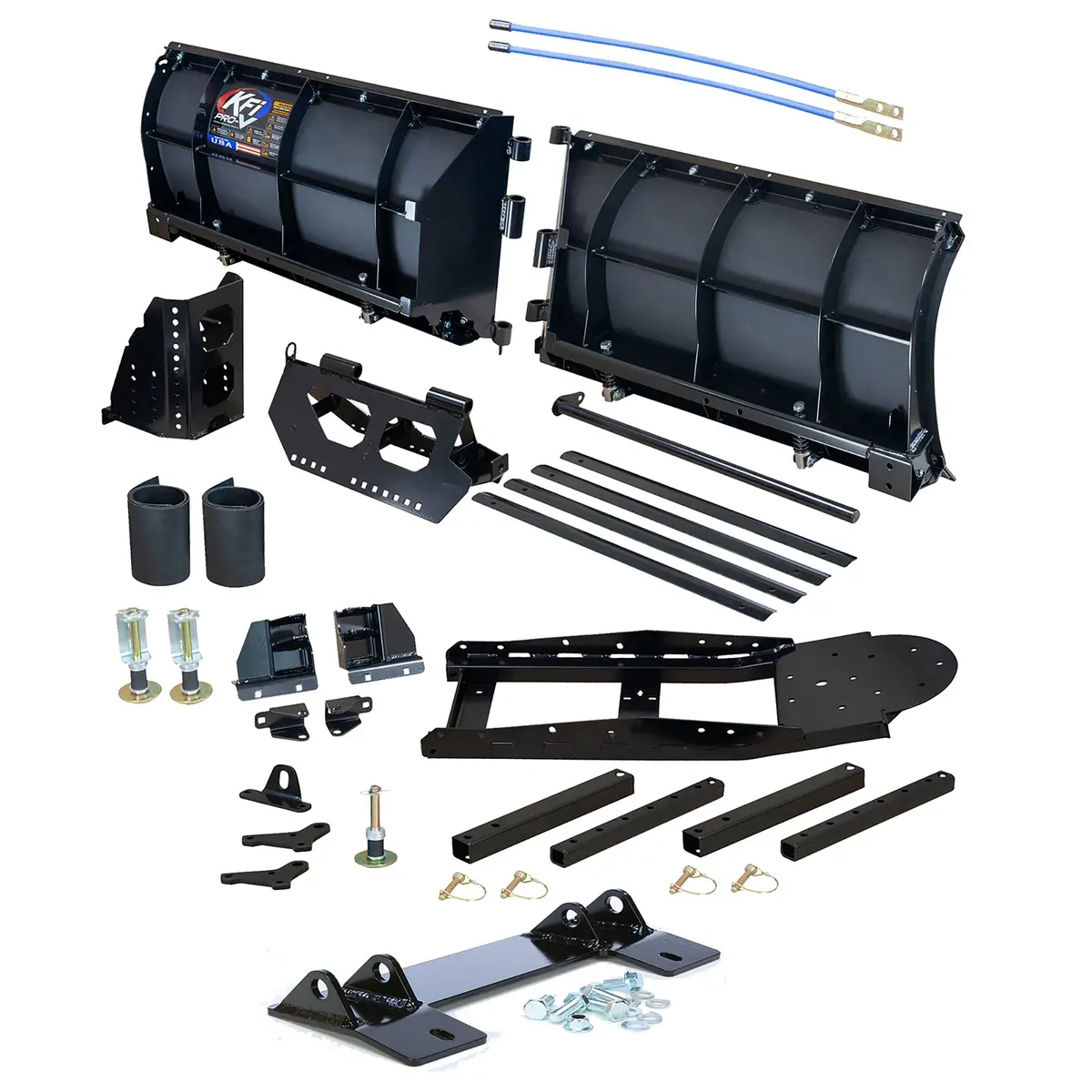 Kfi 80" Pro-V Snowplow Kit Fits 2016-Up Pioneer 1000, 1000-5, 1000-6 1