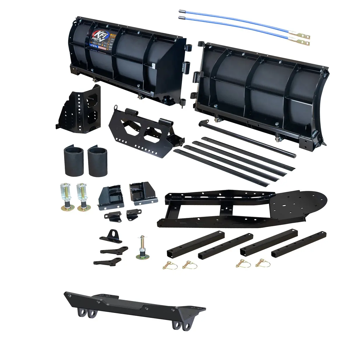 Kfi 80" Pro-V Snowplow Kit Fits 2019+ Polaris Ranger 1000, Crew 1000, Xp 1000, Crew Xp 1000 1
