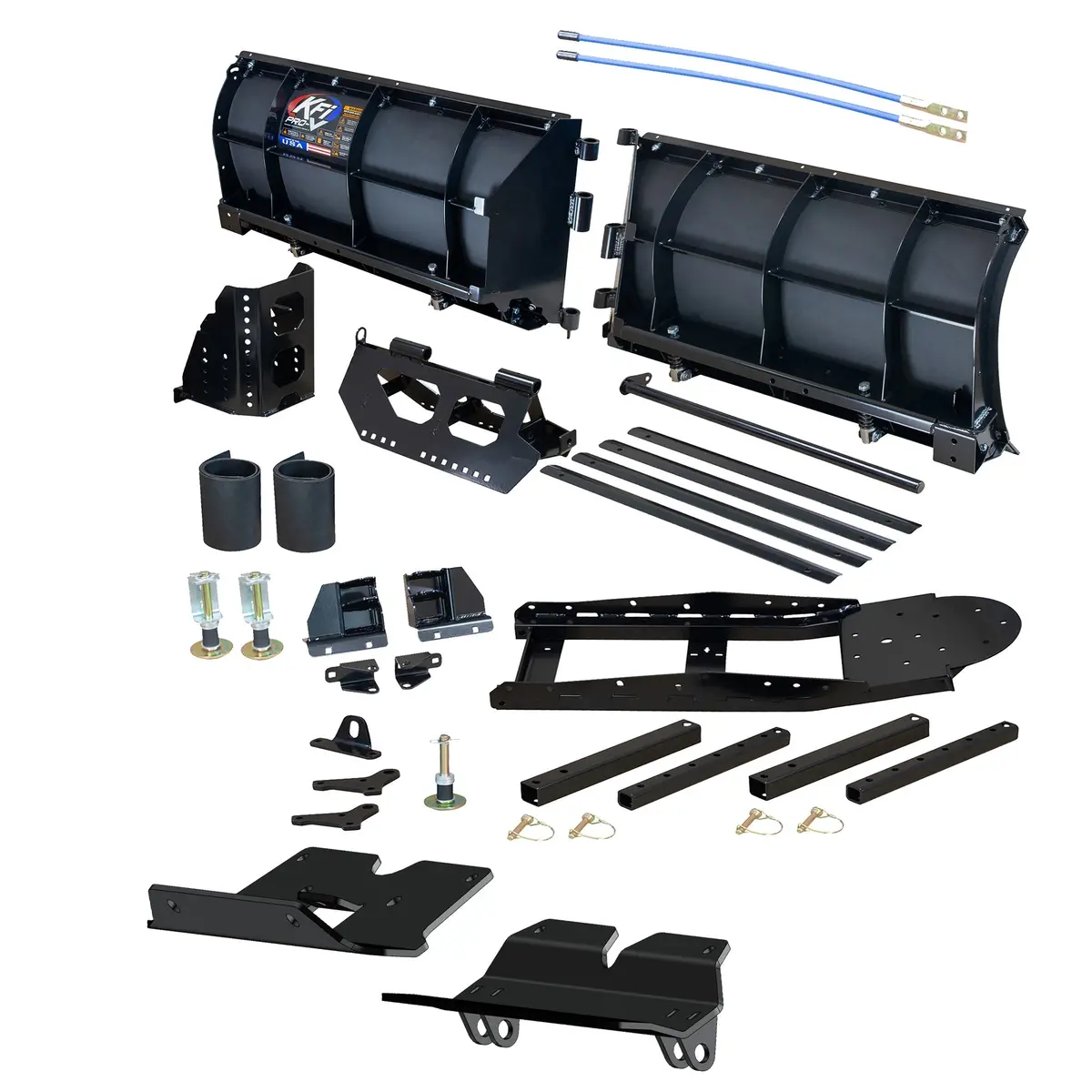 Kfi 80" Pro-V Snowplow Kit Fits Kawasaki Ridge Xr & Ridge Crew Xr 1