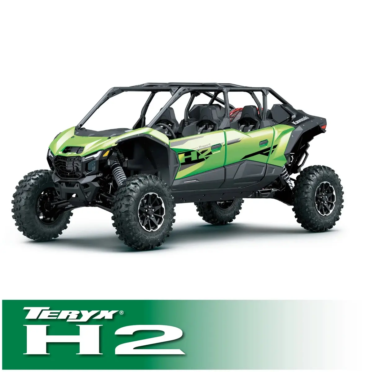 Rugged Radios Complete Communication Kit W/ Bluetooth Intercom & 2-Way Radio For Kawasaki Teryx4/5 H2 1