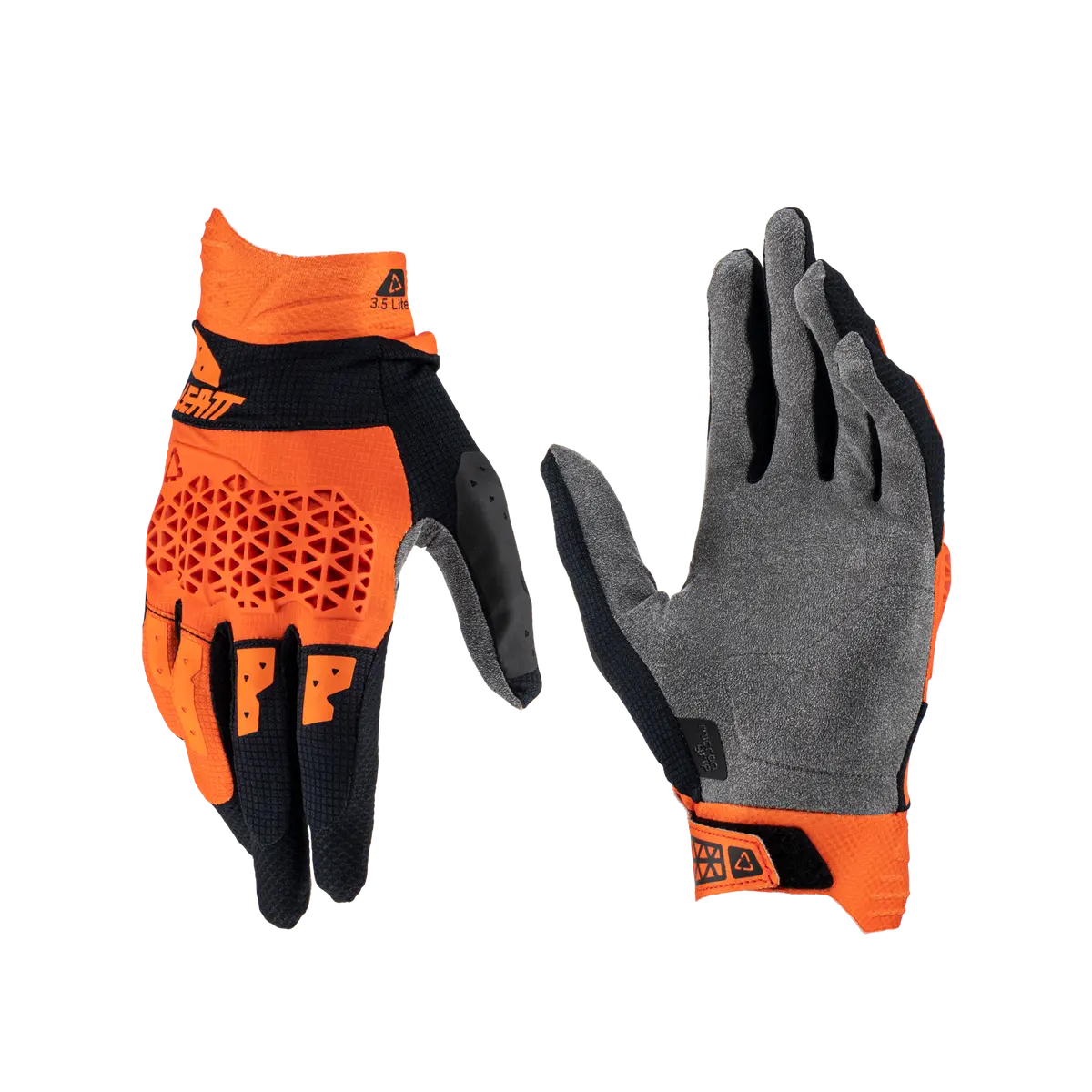 Lightweight, ventilated moto gloves by Leatt featuring advanced palm grip and ergonomic fit - Image 3