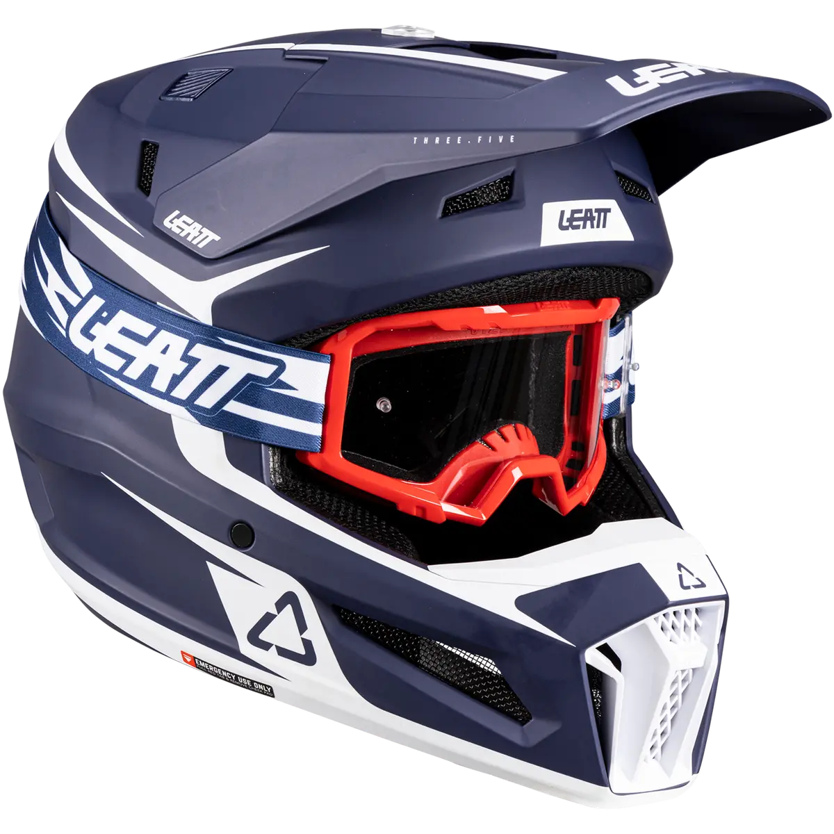 Leatt 3.5 Moto Helmet Kit W/ 3.5 Goggles V26 1