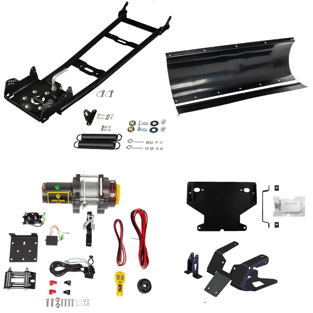 Open Trail ATV Snowplow Kit Compatible with Can-Am Renegade 500, 570, 650, 800, 850, and 1000 Models - Image 9