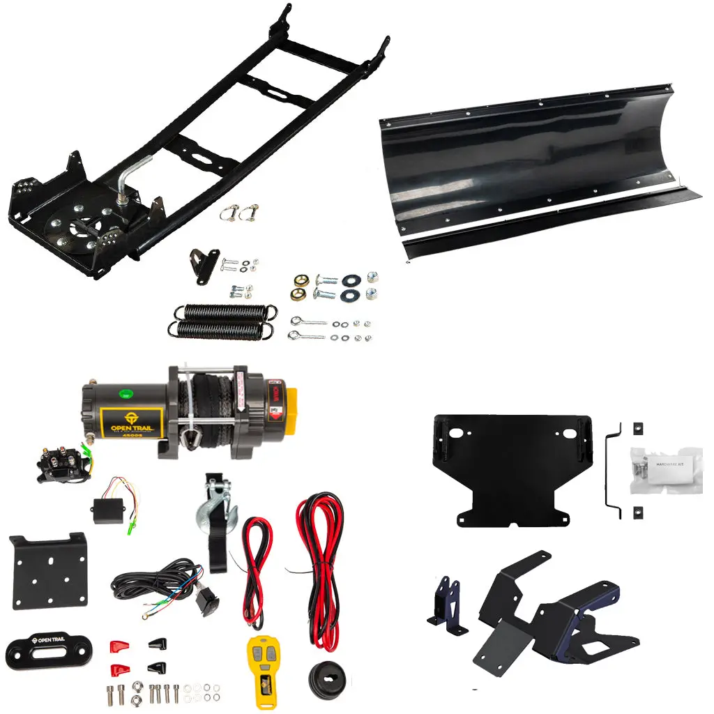 Open Trail ATV Snowplow Kit Compatible with Can-Am Renegade 500, 570, 650, 800, 850, and 1000 Models - Image 12