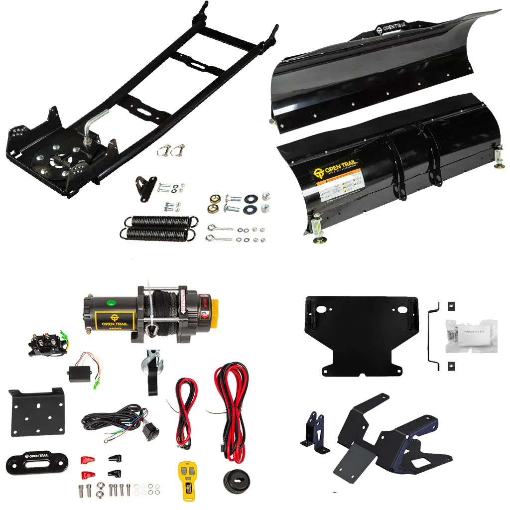 Open Trail Snowplow Kit Fits Various Can-Am Renegade 500/570/650/800/850/1000 Atv 4