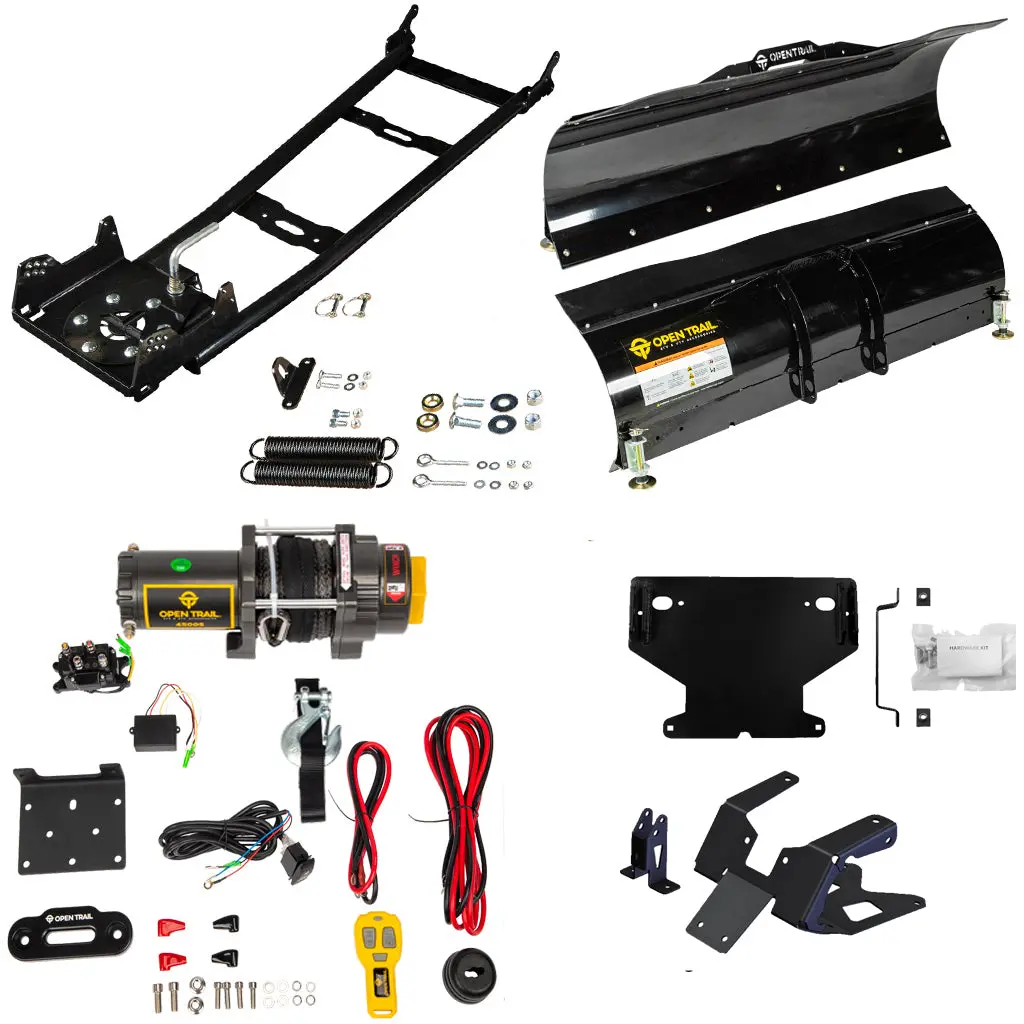 Open Trail Snowplow Kit Fits Various Can-Am Renegade 500/570/650/800/850/1000 Atv 6
