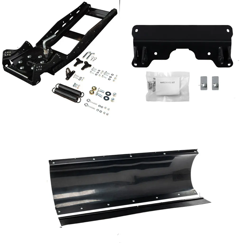 Open Trail Snowplow Kit Can-Am Defender With Level Kit 1