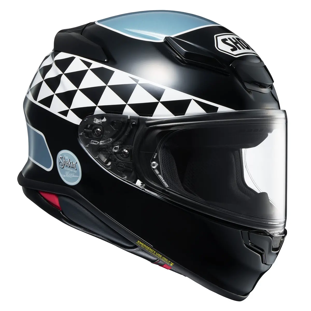 Shoei Rf-1400 Shakin' Speed Street Helmet 4