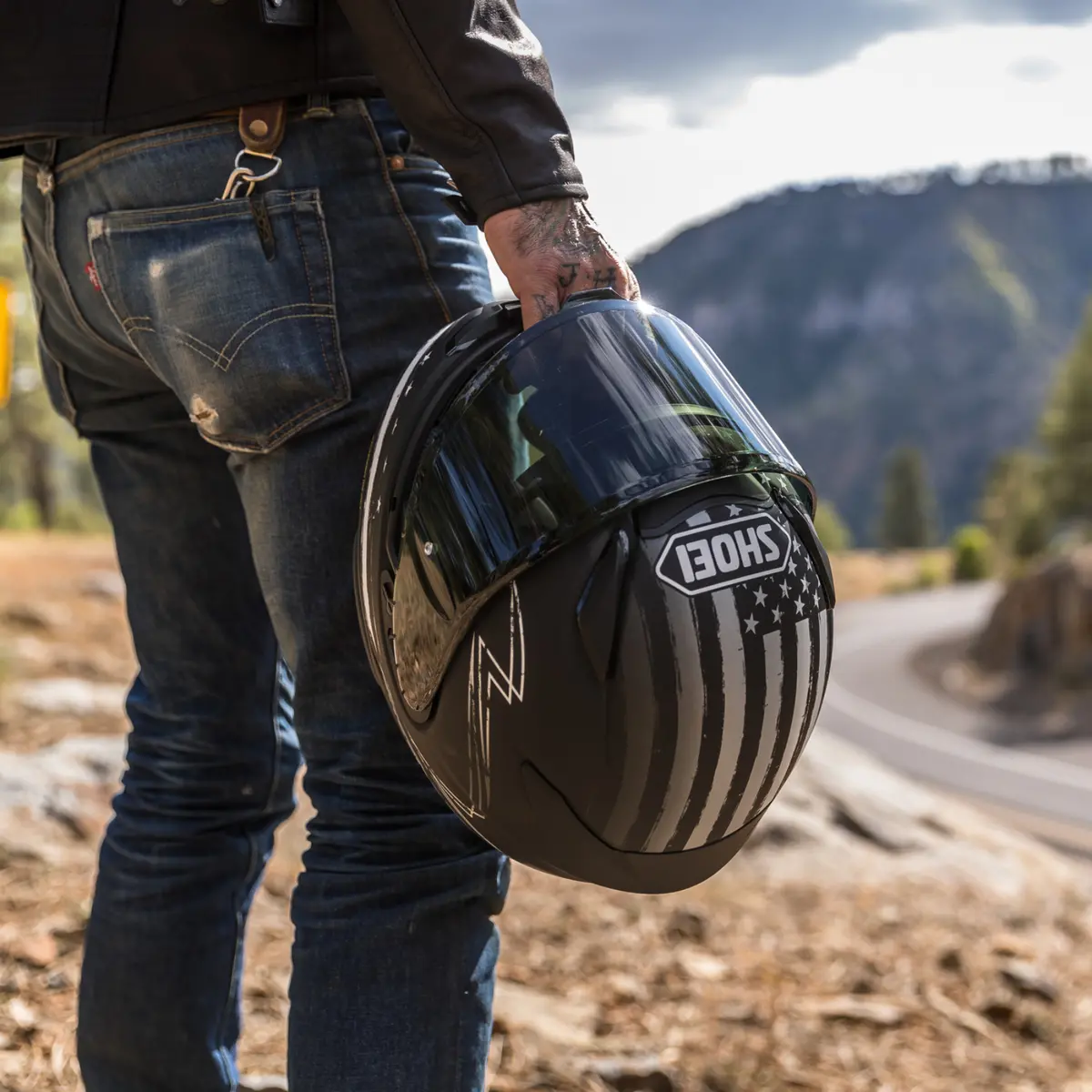 Shoei Rf-1400 Dedicated 2 Street Helmet 6