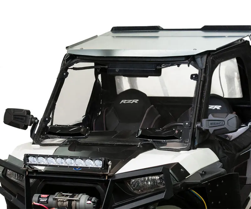 Seizmik Windshield Versa-Vent (Scratch Resistant Poly) Polaris Rzr | 50-25035Kit 1
