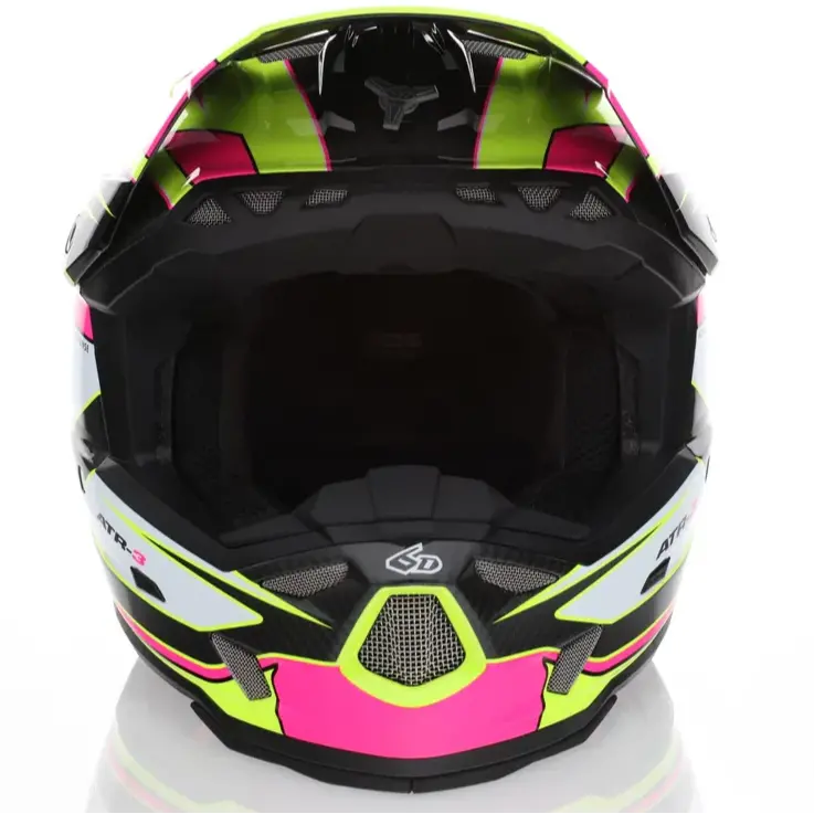 6D Atr-3 Hyper Carbon Composite Moto Helmet 6