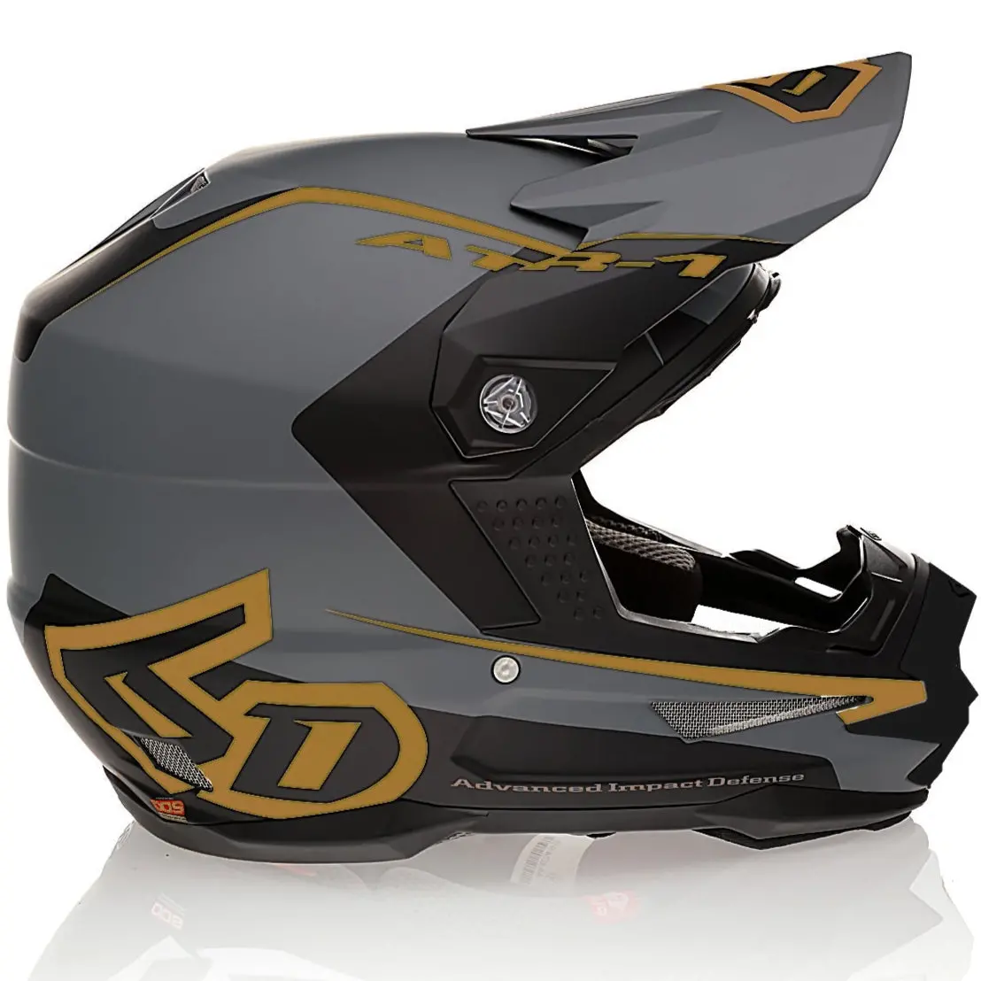 6D Atr-1 Stealth Moto Helmet 1