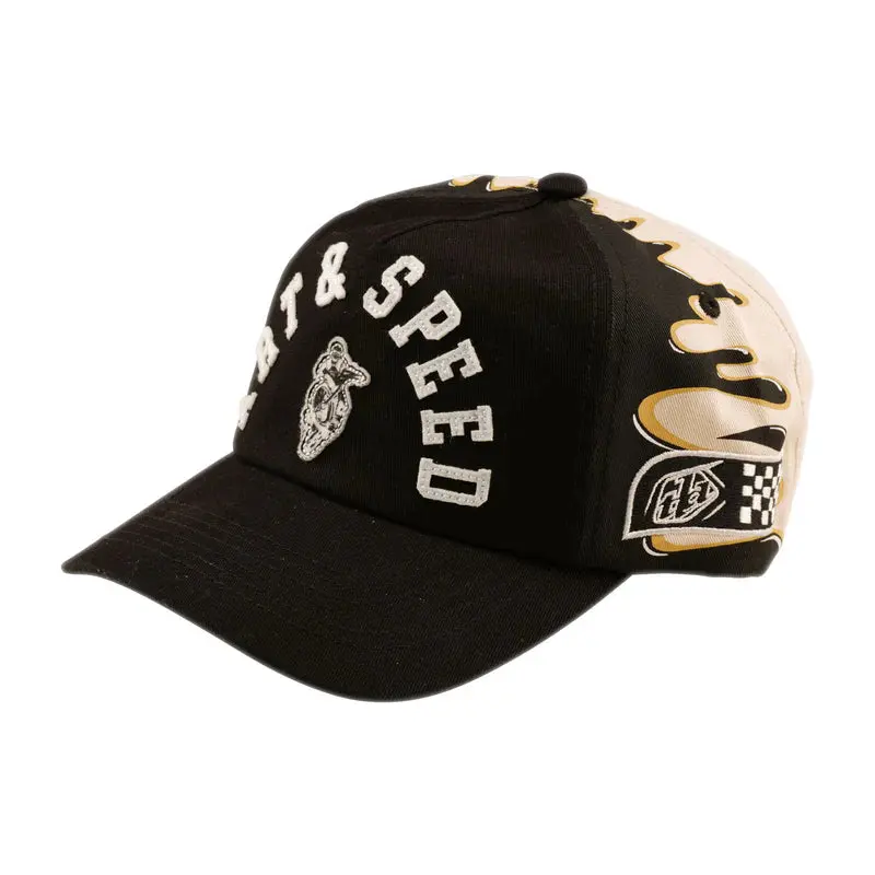 Troy Lee Designs Finish Line Unstructured Curved Snapback 1