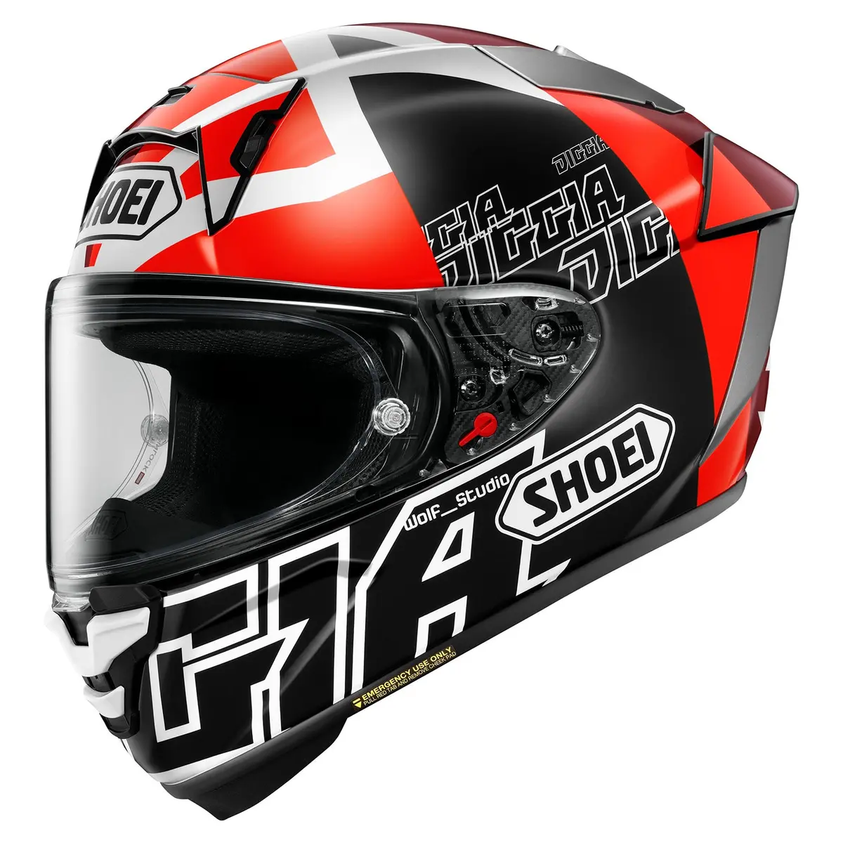 Shoei X-Fifteen Diggia 2 Race Helmet 1