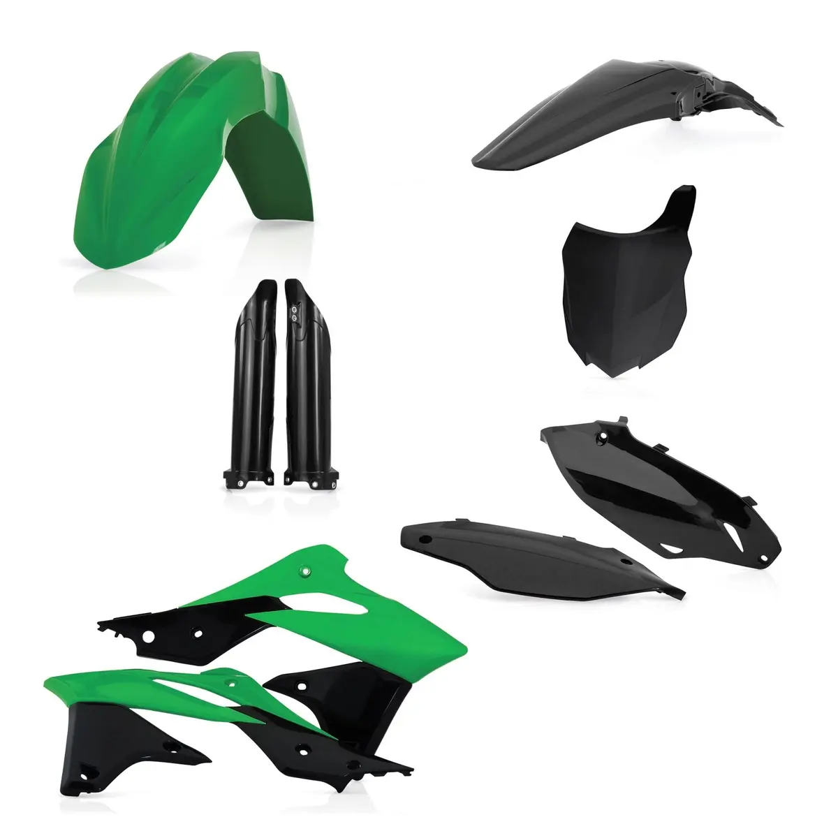 Acerbis Full Plastic Kit Kawasaki | 231418 1