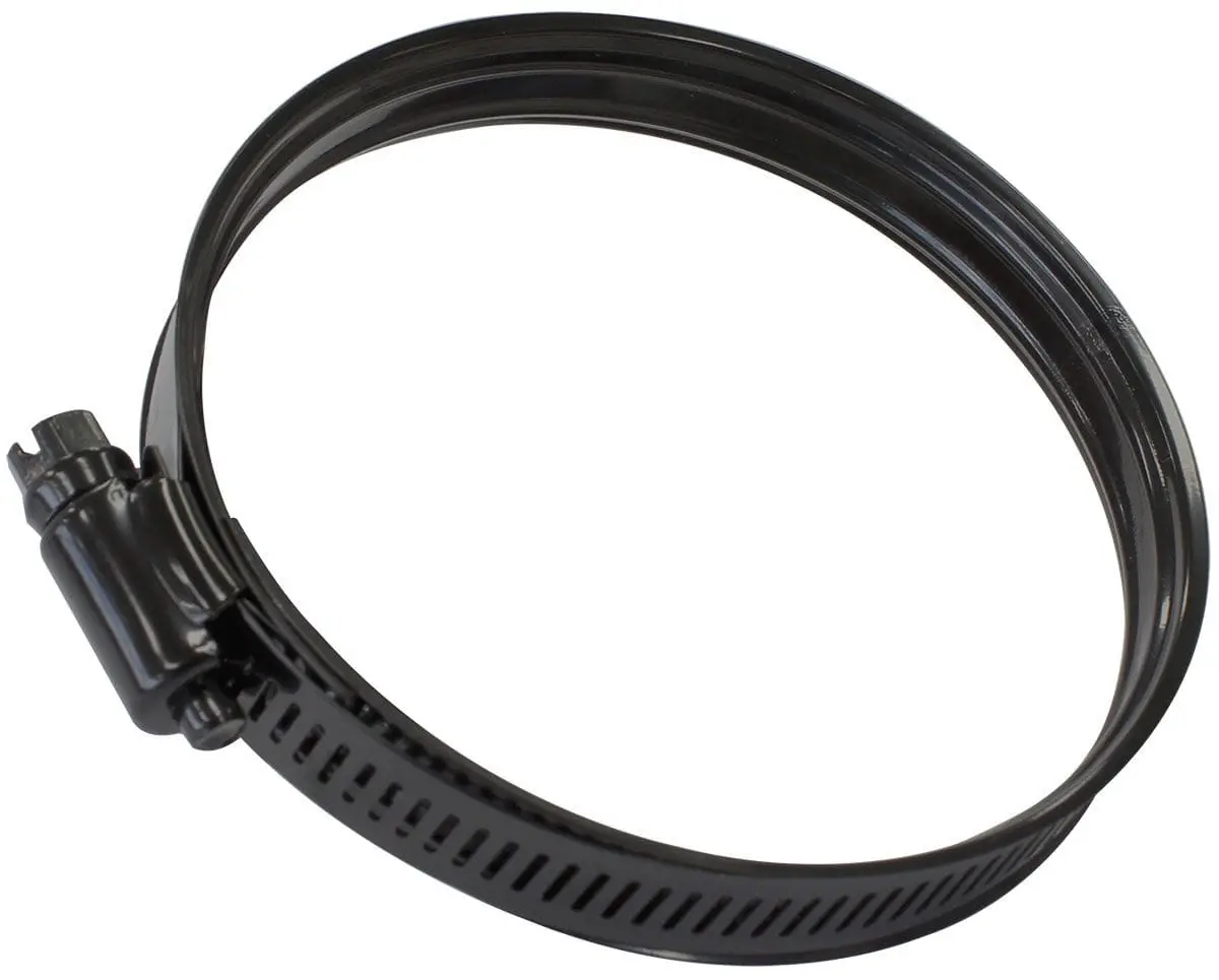 Constant-Tension Dual-Bead Black Stainless Hose Clamp (Af28-1517Blk) 1