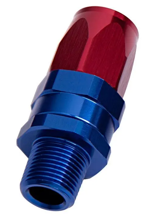 1/8" Male Npt To -6An Taper Swivel Straight Hose Fitting – Af830-06-02 1