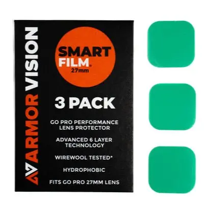 Armor Vision Smart Film 27Mm For Gopro Lens 3-Pk 1