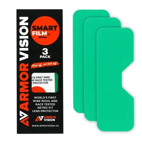 Armor Vision Smart Film Lens Protector 36Mm 3-Pk 1