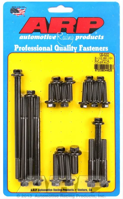 Arp 120-3202 Timing Cover Bolt Kit – Stainless Steel 1