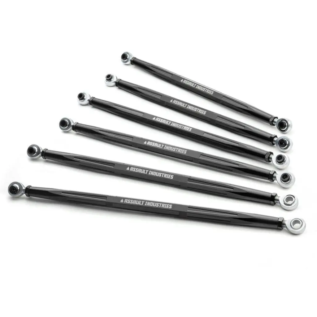 Assault Industries Can-Am Maverick R Turret Style Quick Camber Radius Rods 1