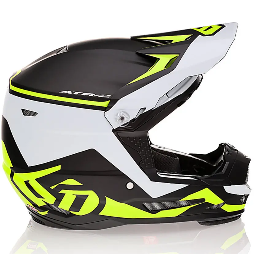 6D ATR-2Y Youth Motorcycle Helmet – Tri-Composite Shell Construction - Image 3