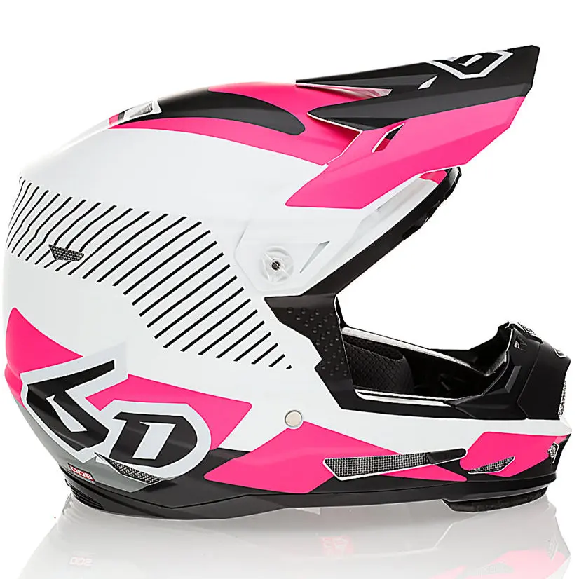 6D Atr-2 Fusion Tri-Composite Moto Helmet 1