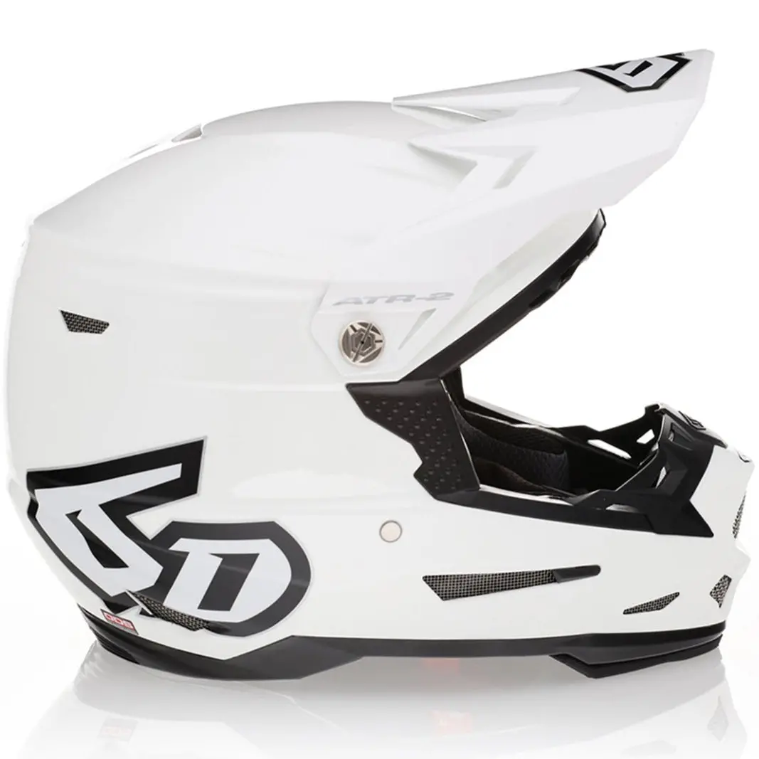 6D Atr-2 Solid Tri-Composite Moto Helmet 1