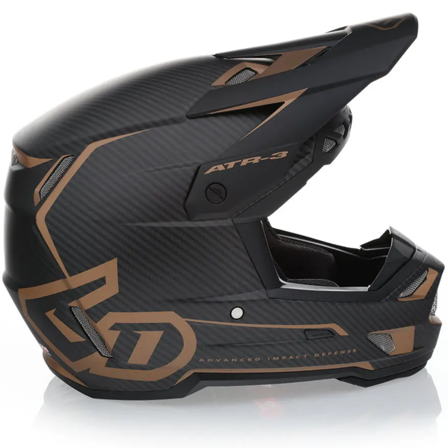 6D Atr-3 Nova Carbon Composite Moto Helmet 1