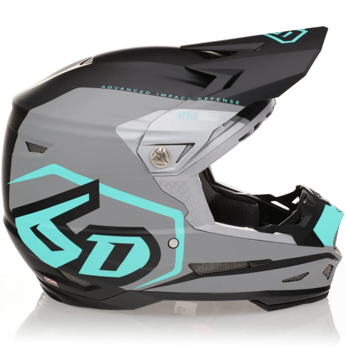 6D Atr-2 Delta Tri-Composite Moto Helmet 1