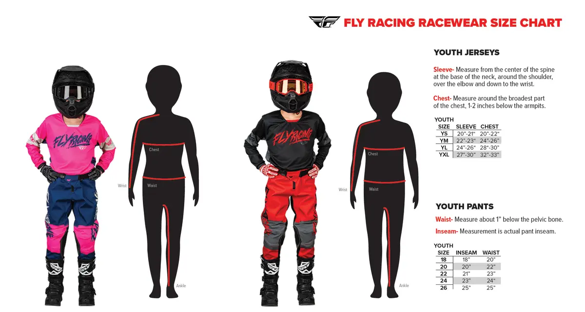 Fly Racing Youth Kinetic Dbk Racewear 2026 Jersey/Pant Kit 3